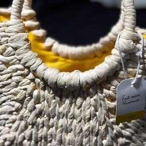L’Occitane En Provence Hand-made Straw Tote